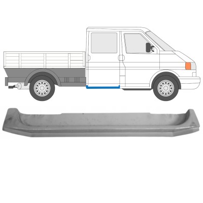 Reparationsplade til bagerste dørpanel til Volkswagen Transporter T4 1990-2003 / Højre 16106