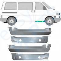 Reparationsplade forreste dørpanel indre og ydre til VW Transporter T4 1990-2003 / Sæt 9907