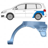 Bagskærm reparationspanel til VW Touran 2010-2015 / Venstre 8195