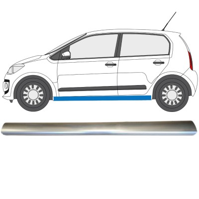 Reparationsplade til nederste del af dørpanel til Volkswagen UP! 2011- / Venstre 14819
