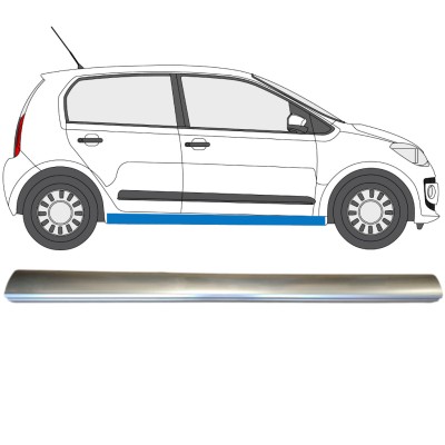 Reparationsplade til nederste del af dørpanel til Volkswagen UP! 2011- / Højre 14818