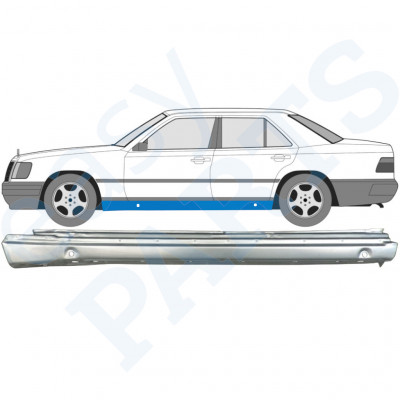 MERCEDES W124 1984-1996 FULD REPARATIONSDEL TIL DØRPANEL / VENSTRE