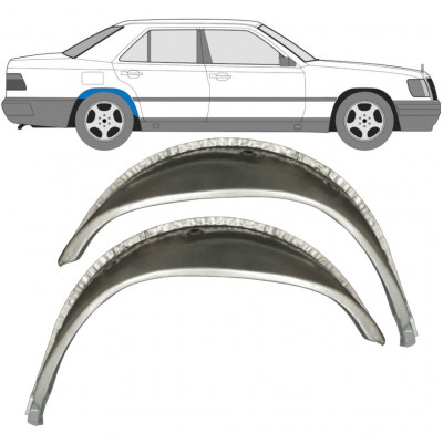 MERCEDES W124 1984- INDVENDIG REPARATIONSDEL TIL BAGERSTE HJULKASSE / SÆT