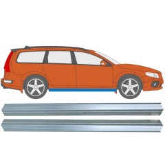 Dørpanel reparationsplade til Volvo XC70 2007-2016 / Venstre = Højre (symmetrisk) / Sæt 11487