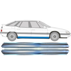 Dørpanel reparationsplade til Citroen XM 1989-2000 / Venstre+Højre / Sæt 11344