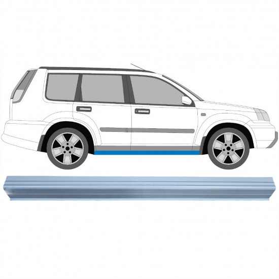 Dørpanel reparationsplade til Nissan X-TRAIL 2001-2007 / Venstre = Højre (symmetrisk) 11946