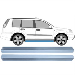 Dørpanel reparationsplade til Nissan X-Trail 2001-2007 / Venstre+Højre / Sæt 11947