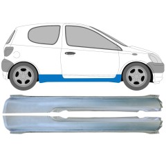 Dørpanel til Toyota Yaris 1999-2005 / Venstre+Højre / Sæt 9214