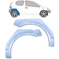 Bagskærm reparationspanel til Toyota Yaris 1999-2005 / Venstre+Højre / Sæt 10400