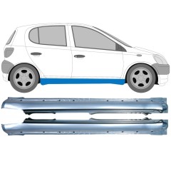 Dørpanel til Toyota Yaris 1999-2005 / Venstre+Højre / Sæt 9213
