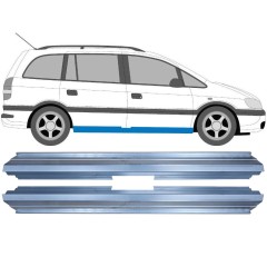Dørpanel reparationsplade til Opel Zafira A 1999-2005 / Venstre = Højre (symmetrisk) / Sæt 9714