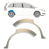 Bagskærm reparationspanel til Opel Zafira B 2005-2012 / Venstre+Højre / Sæt 14758