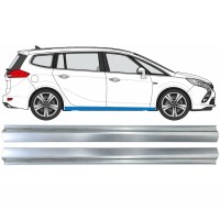 Reparationsplade til nederste del af dørpanel til Opel Zafira C 2012-2019 / Venstre+Højre / Sæt 17041