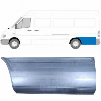 Reparationspanel til bagskærm bageste del til Mercedes Sprinter 1995- / LWB / Venstre 5307